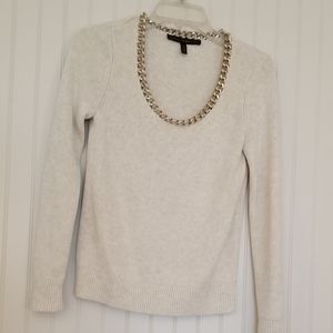 White House Black Market xs ivory sweater
